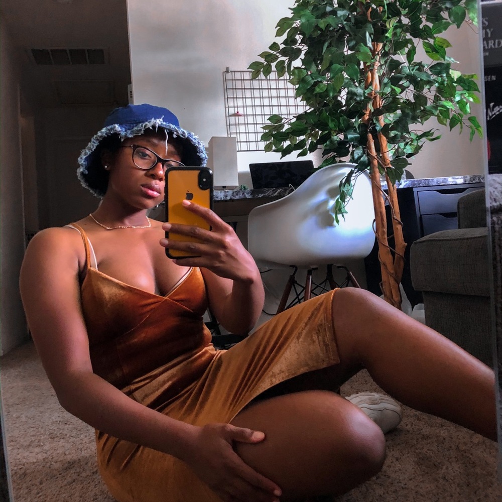 Velvet Bodycon Dress